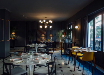 sala del resturante filigrana dle hotel husa reina victoria