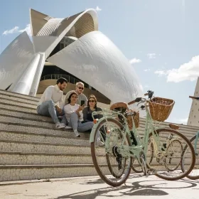 Alquiler de bici y audioguia con Flight Mode