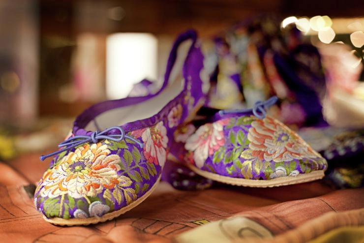 zapatos-bailarinas-de-seda